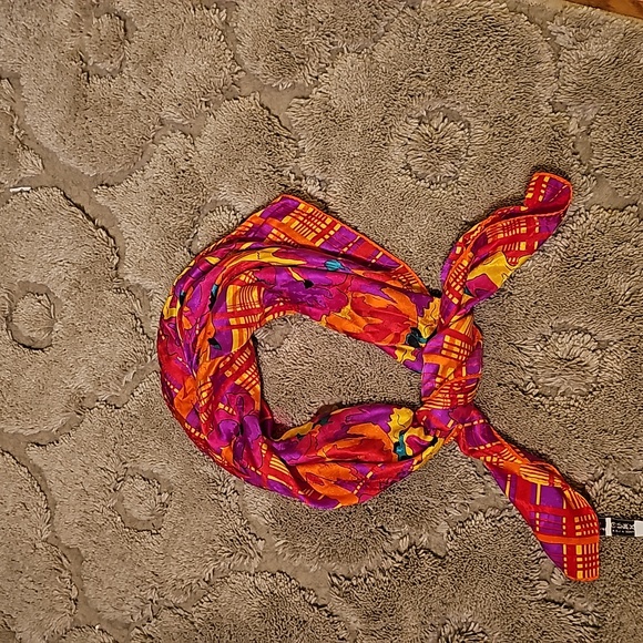 Square 100% Silk Scarf - Picture 1 of 4